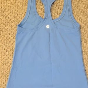 Lululemon blue Nile cool racerback tank *short